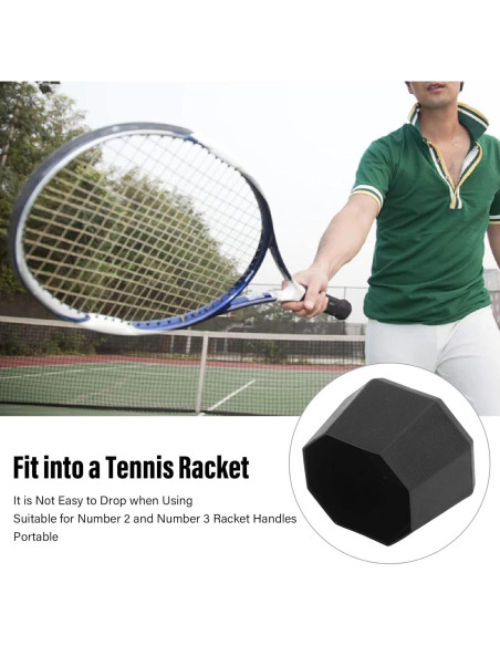 Funda de Empuñadura de Raqueta de Tenis VGEBY - Silicona Antivibración Funda de Empuñadura de Raqueta de Tenis VGEBY - Silicona Antivibración