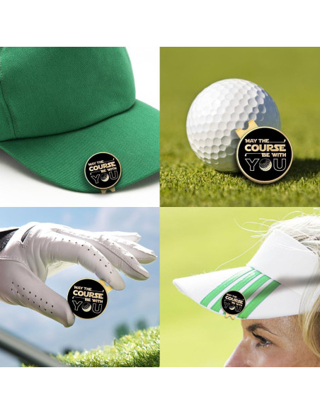 Marcador de Bola de Golf GEYGIE GHC con Clip Magnético Marcador de Bola de Golf GEYGIE GHC con Clip Magnético