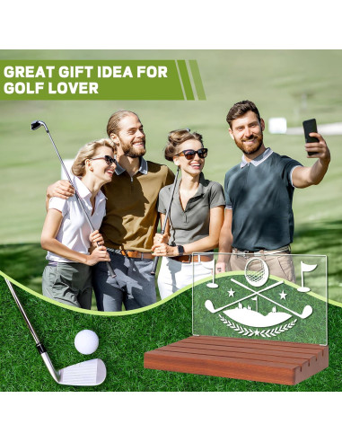 Exhibidor Iluminado de Marcadores de Pelotas de Golf CoolGift Mart
