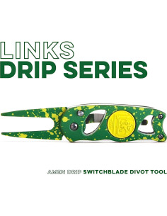 Herramienta de Divot Plegable Links Golf con Marcador Magnético 2