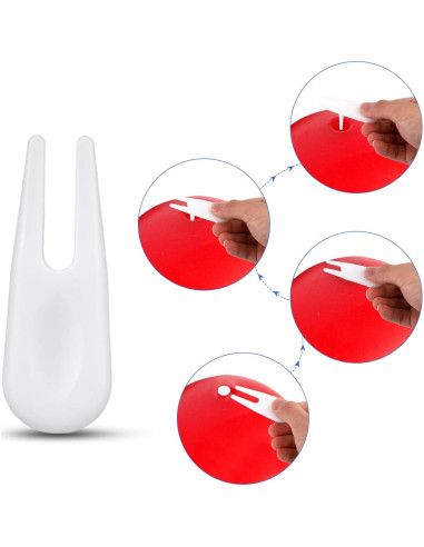 Bomba de Aire Manual PEUTIER para Balones Inflables con 10 Tapones