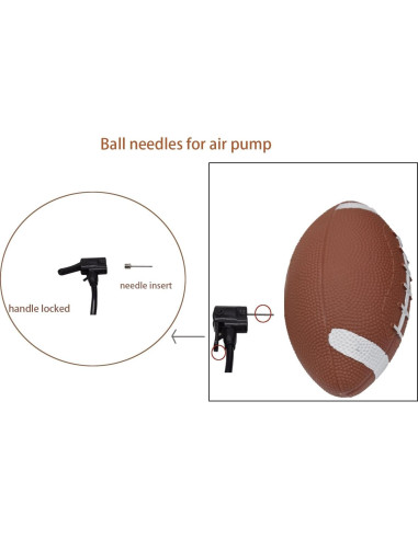 Agujas para Bomba de Balón CIZEBO 100pcs Acero Inoxidable