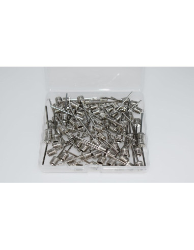 Agujas para Bomba de Balón CIZEBO 100pcs Acero Inoxidable