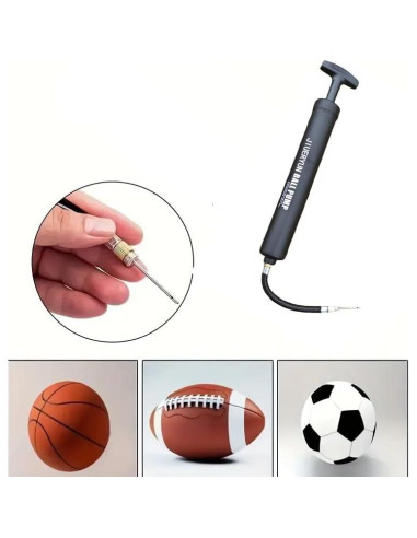 Inflador Manual JIUERYUN J-PUMP para Balones Deportivos