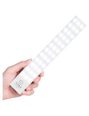 Luz LED BLS 36 con Sensor de Movimiento, Batería Recargable