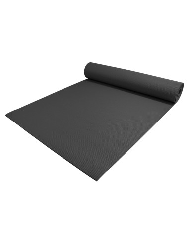 Esterilla de Yoga Antideslizante YogaAccessories 6.35mm Negra
