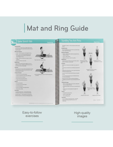 Guía de Mat y Anillo Balanced Body - Pilates, 88 Páginas