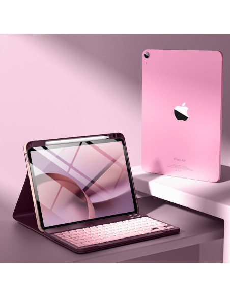 Funda con Teclado para iPad Air 11" Harvopu Mulberry Funda con Teclado para iPad Air 11" Harvopu Mulberry