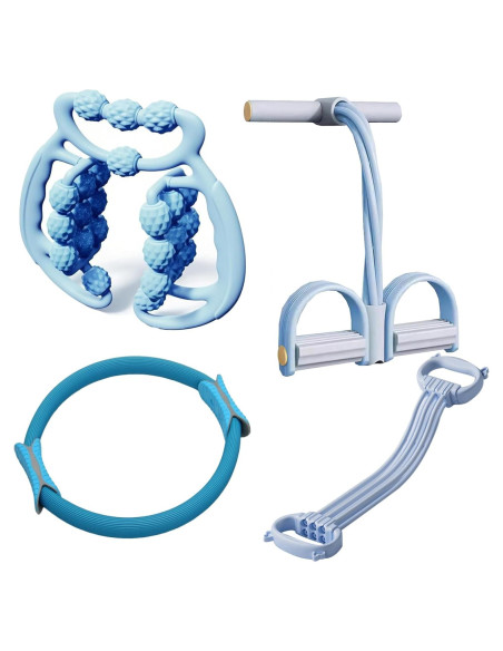 Kit de Pilates BLQCSLH YJT001 con Anillo y Banda de Resistencia Kit de Pilates BLQCSLH YJT001 con Anillo y Banda de Resistencia