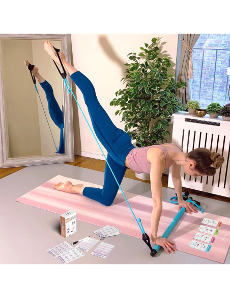Tarjetas de Entrenamiento de Pilates Flexies - 58 Tarjetas a Prueba de Agua Tarjetas de Entrenamiento de Pilates Flexies - 58 Tarjetas a Prueba de Agua