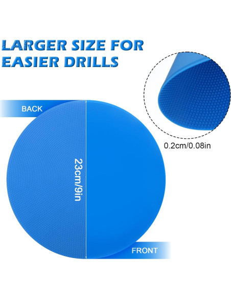 Conos de Entrenamiento HekouJiub 12 Pcs 23 cm Antideslizantes Conos de Entrenamiento HekouJiub 12 Pcs 23 cm Antideslizantes