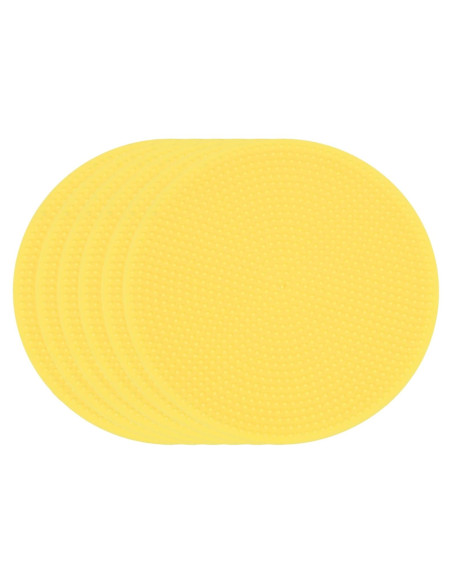 Marcadores de Puntos Antideslizantes PATIKIL 10 cm Amarillo - 6 Pcs Marcadores de Puntos Antideslizantes PATIKIL 10 cm Amarillo - 6 Pcs