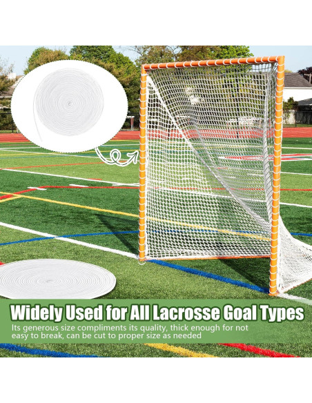 Cordón de Red de Lacrosse Wowangce 28m 4mm - 2 Pcs Cordón de Red de Lacrosse Wowangce 28m 4mm - 2 Pcs
