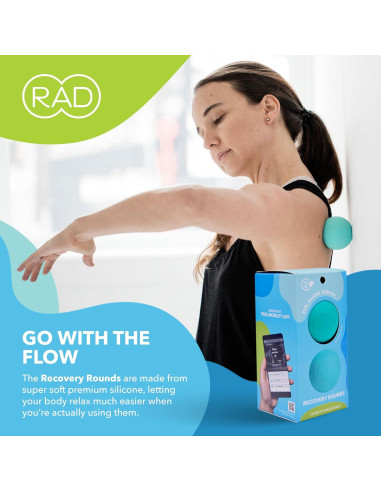 Pelotas de Masaje RAD Recovery Rounds - 2 Unidades Suaves