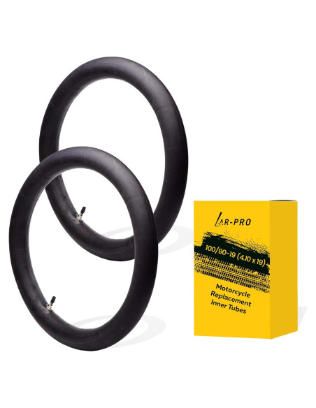Tubo Interno de Motocicleta AR-PRO 100/90-19 Caucho Natural Tubo Interno de Motocicleta AR-PRO 100/90-19 Caucho Natural