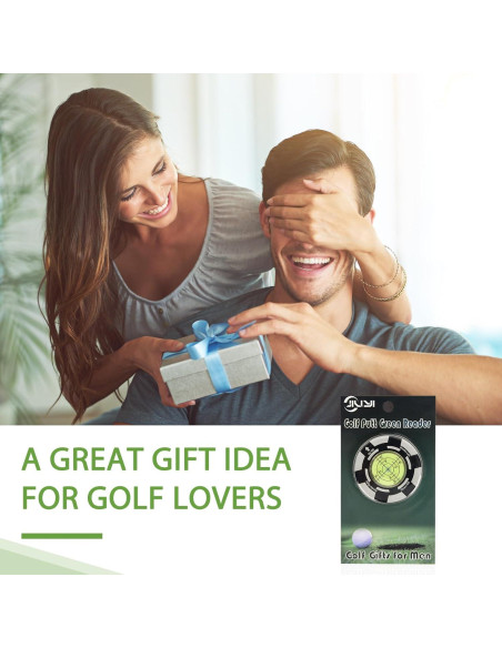 Lector de Putt Green JIUYI, Nivel Burbuja 45mm, Golf Lector de Putt Green JIUYI, Nivel Burbuja 45mm, Golf