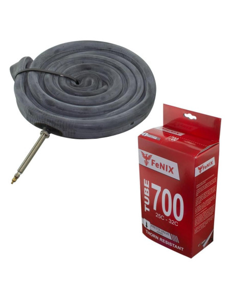 Tubo de Bicicleta Fenix 700c 25-28mm Válvula Presta 60mm Tubo de Bicicleta Fenix 700c 25-28mm Válvula Presta 60mm