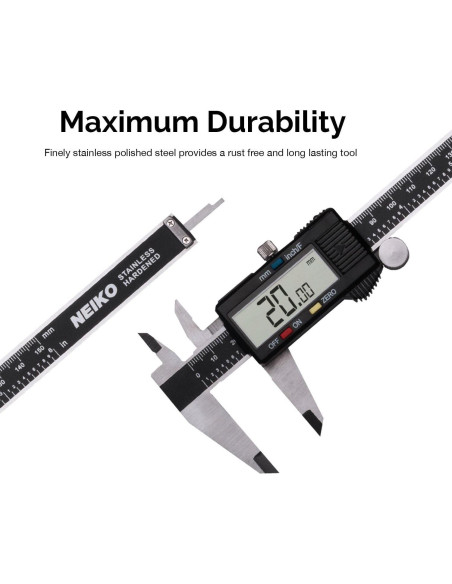 Calibrador Digital Neiko 01407A 15.24 cm Acero Inoxidable Calibrador Digital Neiko 01407A 15.24 cm Acero Inoxidable