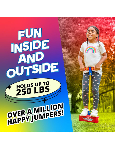 Pogo Jumper de Espuma Flybar para Niños - Rojo, 113kg Pogo Jumper de Espuma Flybar para Niños - Rojo, 113kg