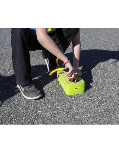 Palo de Pogo Print Kidoozie con 8 Tizas en Polvo No Tóxicas