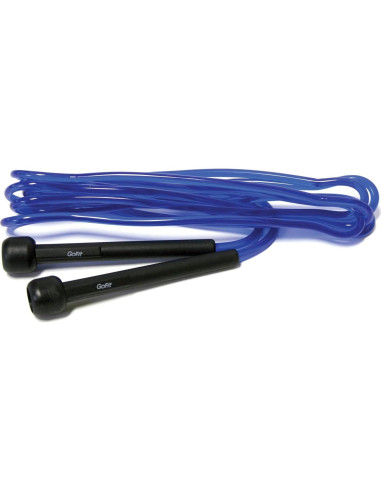 Cuerda de Saltar GoFit GF-LTR 2.74m Ajustable Azul Marino