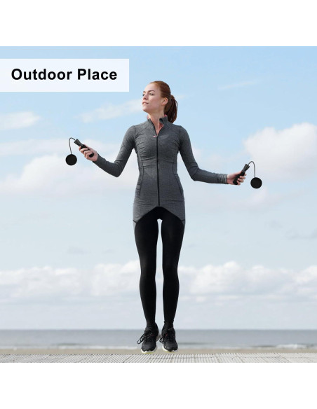 Cuerda de Salto Sin Cuerda RETON Ajustable con Peso 2 Pcs Cuerda de Salto Sin Cuerda RETON Ajustable con Peso 2 Pcs