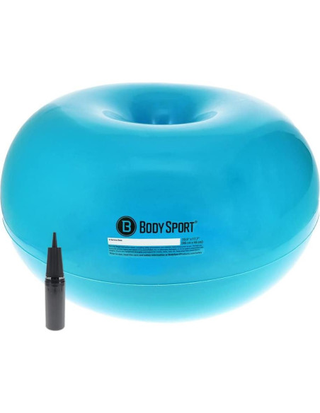 Bola de Ejercicio Inflable Body Sport 85 cm Verde Azulado Bola de Ejercicio Inflable Body Sport 85 cm Verde Azulado