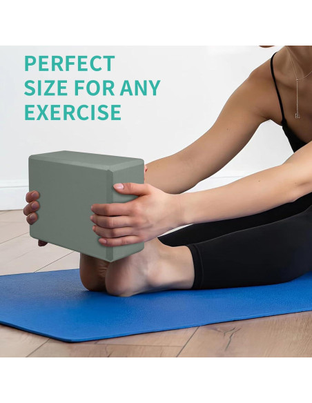 Bloques de Yoga H.J. Immbir 4-Pack Espuma EVA Antideslizante Bloques de Yoga H.J. Immbir 4-Pack Espuma EVA Antideslizante