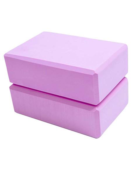 Juego de 2 Bloques de Yoga Dofover EVA Antideslizantes 22.86x15.24x7.62cm Juego de 2 Bloques de Yoga Dofover EVA Antideslizantes 22.86x15.24x7.62cm