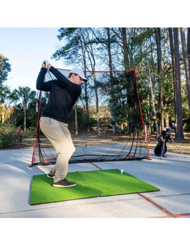Alfombra de Golf Rukket TURF901 1.52x1.52m Plegable con Tees