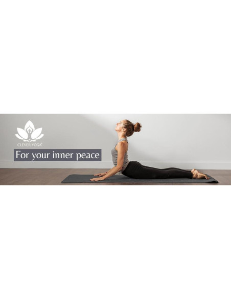 Kit de Yoga Completo Clever Yoga 7 Piezas - Alfombrilla 6mm Kit de Yoga Completo Clever Yoga 7 Piezas - Alfombrilla 6mm