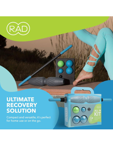 Kit de Liberación Miofascial RAD 7 en 1 - Masaje y Recuperación