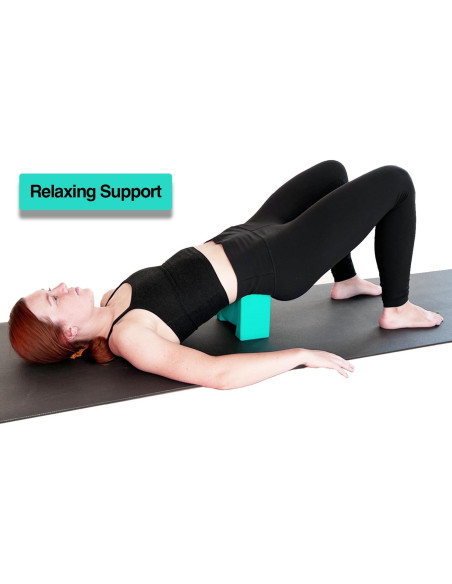 Bloque de Muñeca Yoga-Grip Verde Azulado - Juego de 2 Bloque de Muñeca Yoga-Grip Verde Azulado - Juego de 2