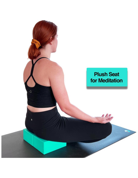 Bloque de Muñeca Yoga-Grip Verde Azulado - Juego de 2 Bloque de Muñeca Yoga-Grip Verde Azulado - Juego de 2