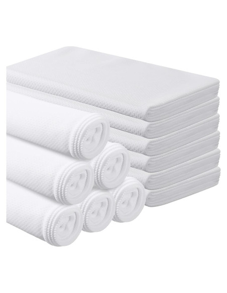 Toallas de Enfriamiento BBTO 12 Piezas 100x30 cm Microfibra Toallas de Enfriamiento BBTO 12 Piezas 100x30 cm Microfibra