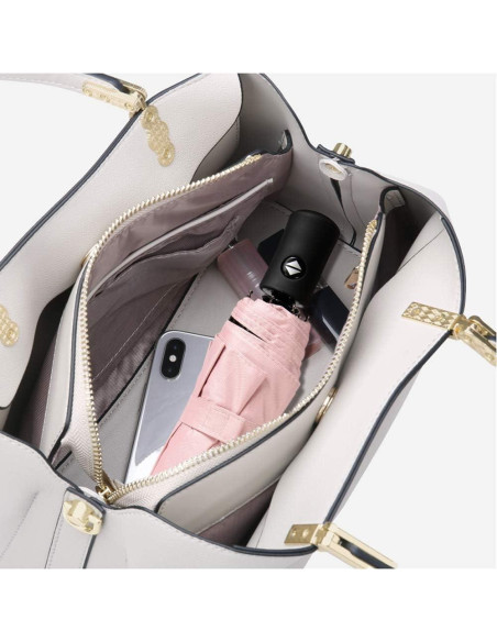 Paraguas de Viaje Shinok Compacto Plegable Rosa 27.94 cm Paraguas de Viaje Shinok Compacto Plegable Rosa 27.94 cm