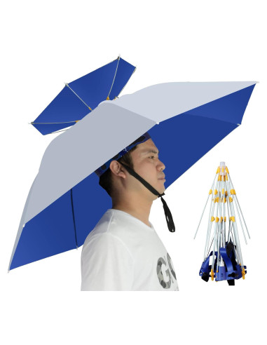 Sombrero Paraguas Plegable NEW-Vi 95 cm UPF 50+ Protección UV