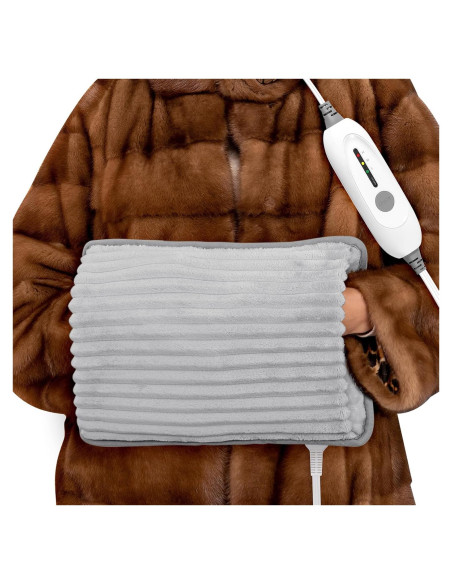 Calentador de Manos Eléctrico SINORIKO Gris, 3 Niveles, Apagado Automático Calentador de Manos Eléctrico SINORIKO Gris, 3 Niveles, Apagado Automático