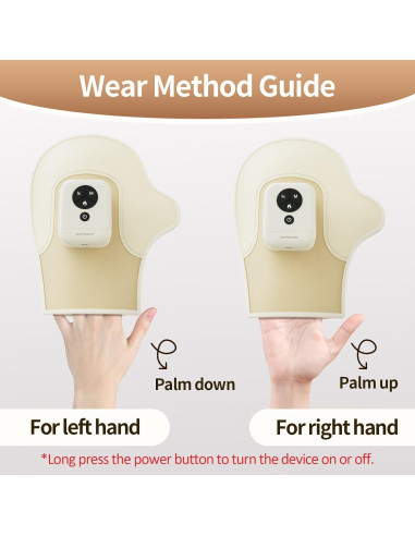 Masajeador de Mano Comfytemp Inalámbrico con Calor y Compresión