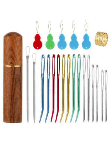 Juego de Agujas de Coser a Mano 23 Piezas XIHIRCD