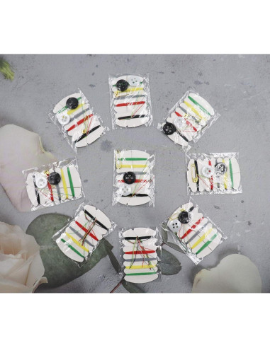 Kit de Costura Portátil Sowaka 12 Piezas para Viaje