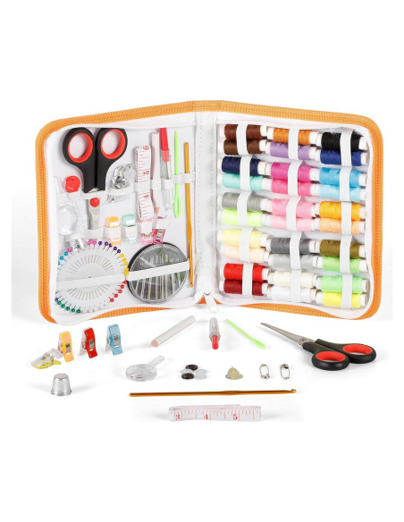 Kit de Costura Incraftables 30 Piezas Portátil para Viaje Kit de Costura Incraftables 30 Piezas Portátil para Viaje