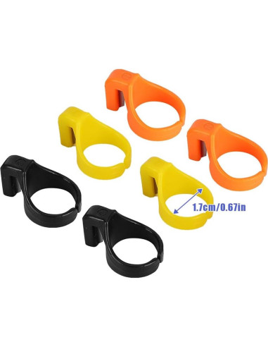 Juego de Anillos Cortadores de Hilo Joyzan - 6 Piezas