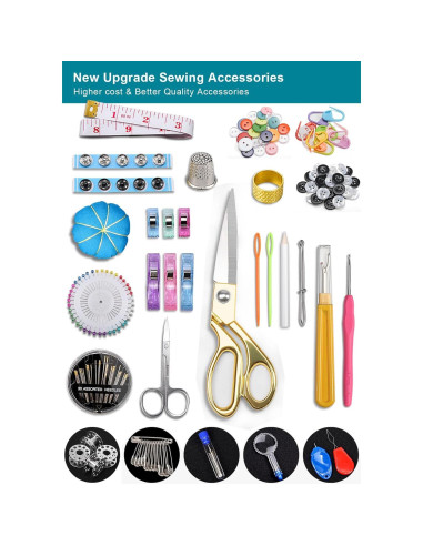 Kit de Costura Completo Cebelo 232 Piezas para Adultos