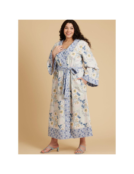 Kit de Patrón de Costura McCall's M8412 para Bodysuit y Pantalones Mujer 20W-28W Kit de Patrón de Costura McCall's M8412 para Bodysuit y Pantalones Mujer 20W-28W