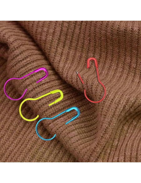 Juego de 500 Alfileres de Seguridad Coufce Multicolores Juego de 500 Alfileres de Seguridad Coufce Multicolores
