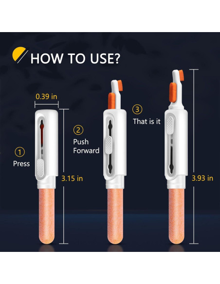 Kit de Limpieza Multifuncional Civan para AirPods y Dispositivos Kit de Limpieza Multifuncional Civan para AirPods y Dispositivos
