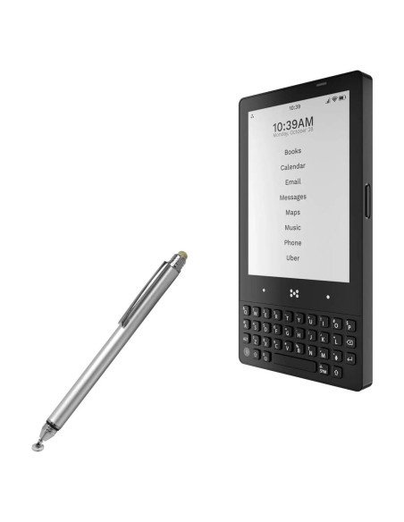 Bolígrafo Stylus BoxWave Doble Punta Capacitivo - Plata Bolígrafo Stylus BoxWave Doble Punta Capacitivo - Plata