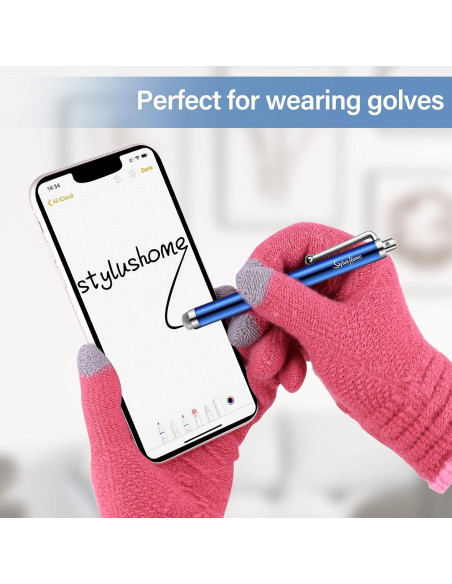 Paquete de 10 Bolígrafos Stylus de Fibra para Pantallas Táctiles Paquete de 10 Bolígrafos Stylus de Fibra para Pantallas Táctiles