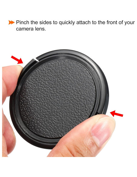 Tapa de Lente PATIKIL 67mm con Paño de Microfibra - Paquete de 2 Tapa de Lente PATIKIL 67mm con Paño de Microfibra - Paquete de 2